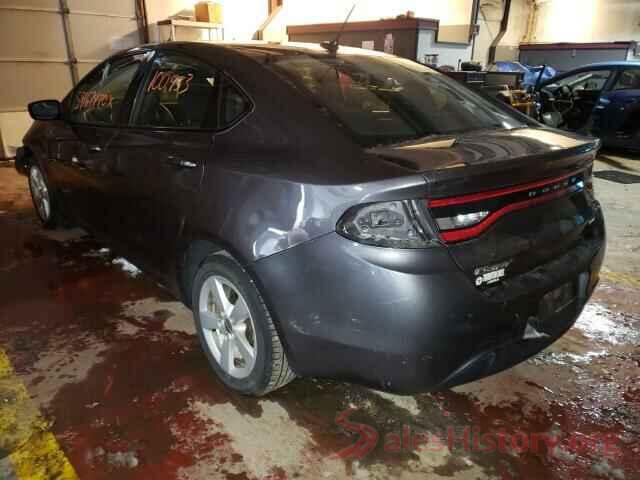 1C3CDFBB3GD504830 2016 DODGE DART