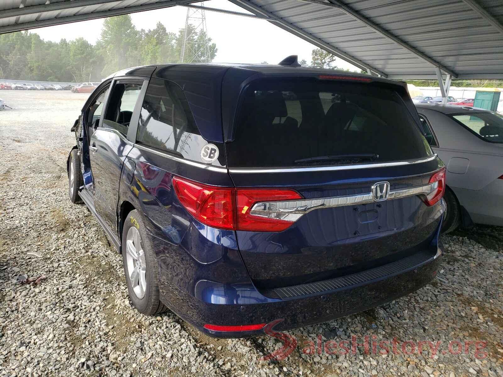 5FNRL6H72JB053501 2018 HONDA ODYSSEY