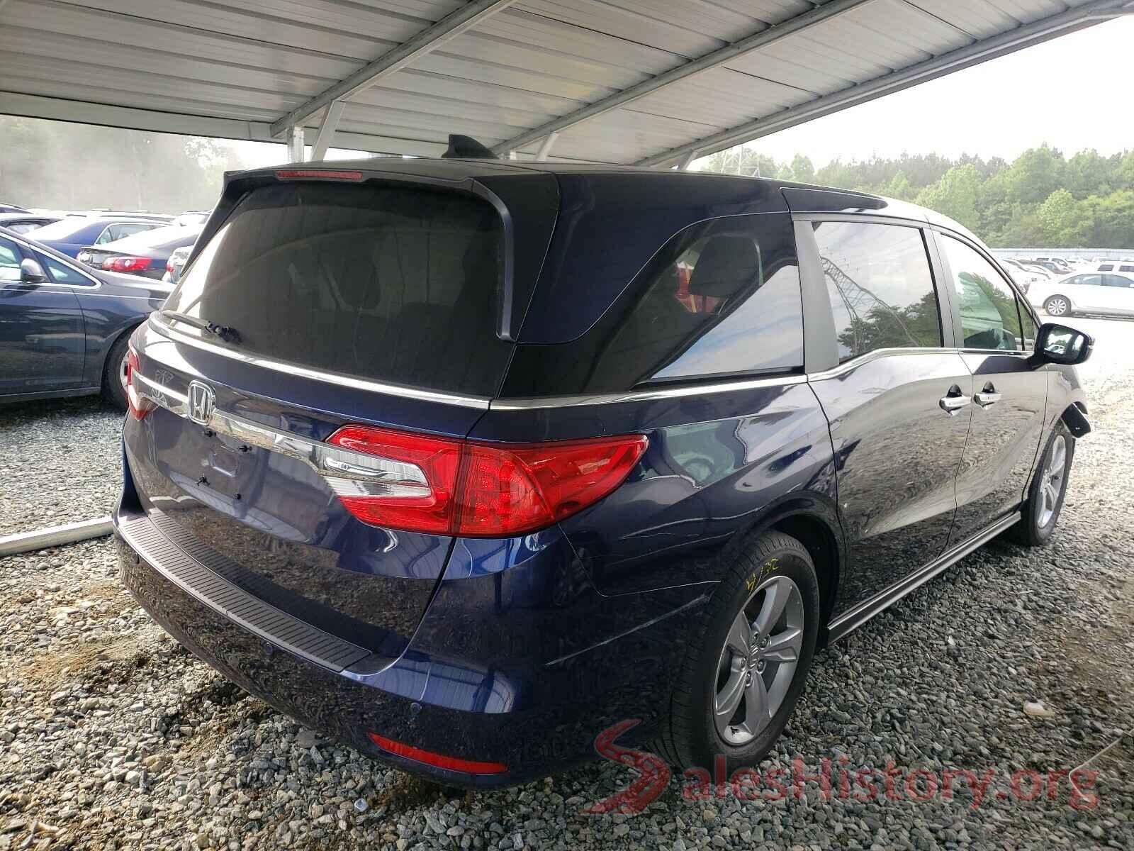 5FNRL6H72JB053501 2018 HONDA ODYSSEY