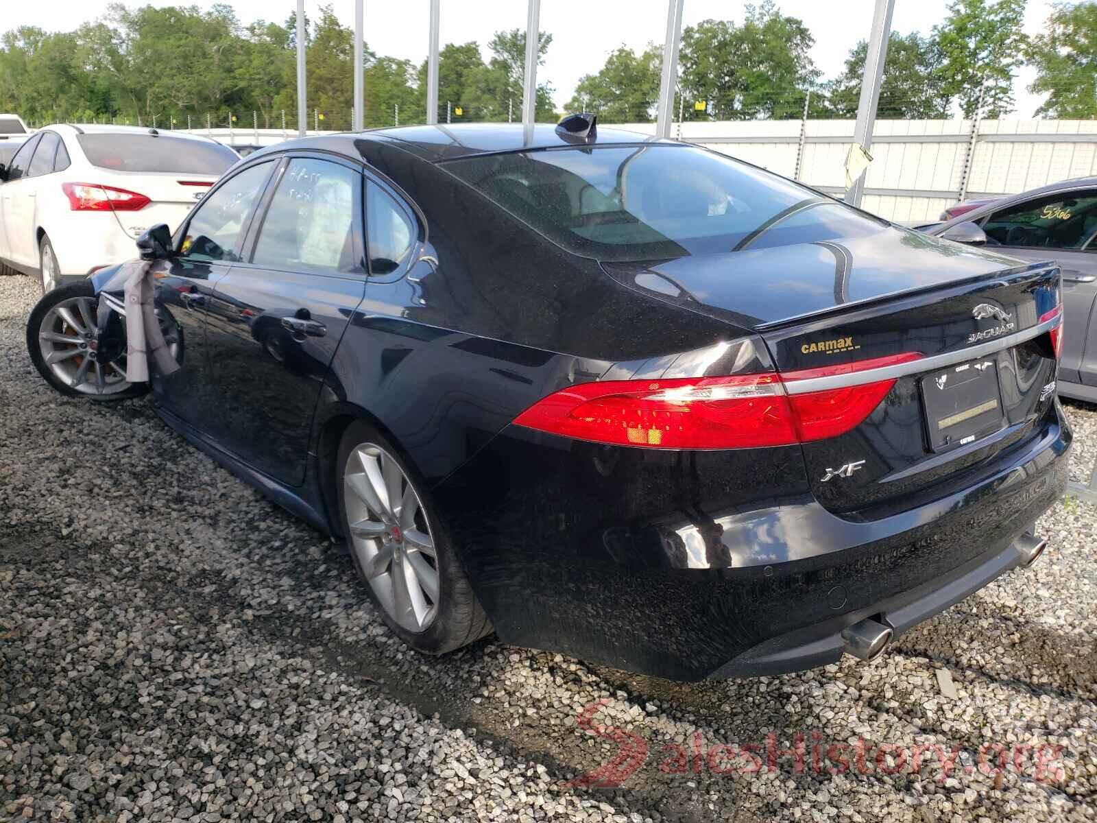 SAJBL4BV7GCY18481 2016 JAGUAR XF