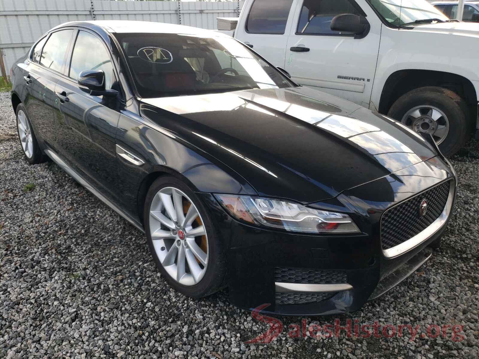 SAJBL4BV7GCY18481 2016 JAGUAR XF