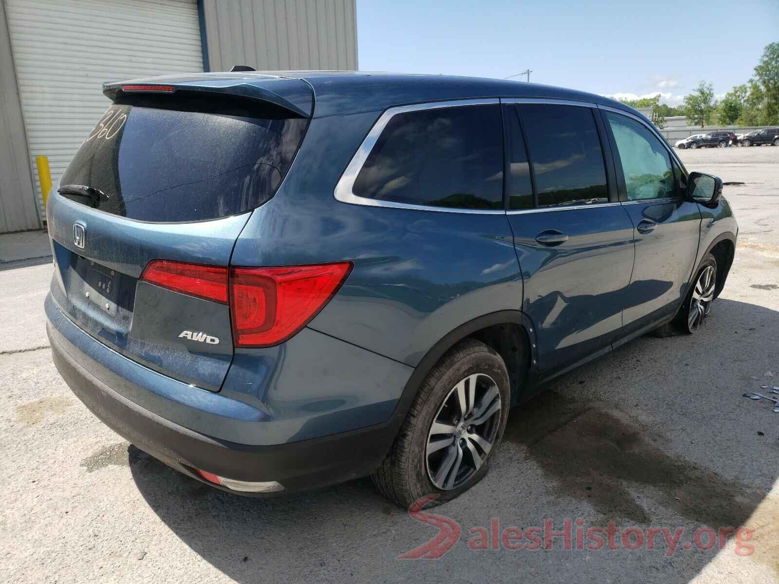 5FNYF6H52GB093376 2016 HONDA PILOT