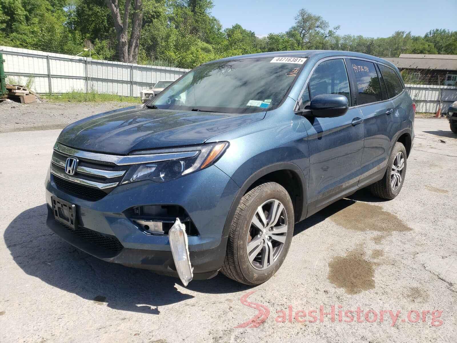 5FNYF6H52GB093376 2016 HONDA PILOT