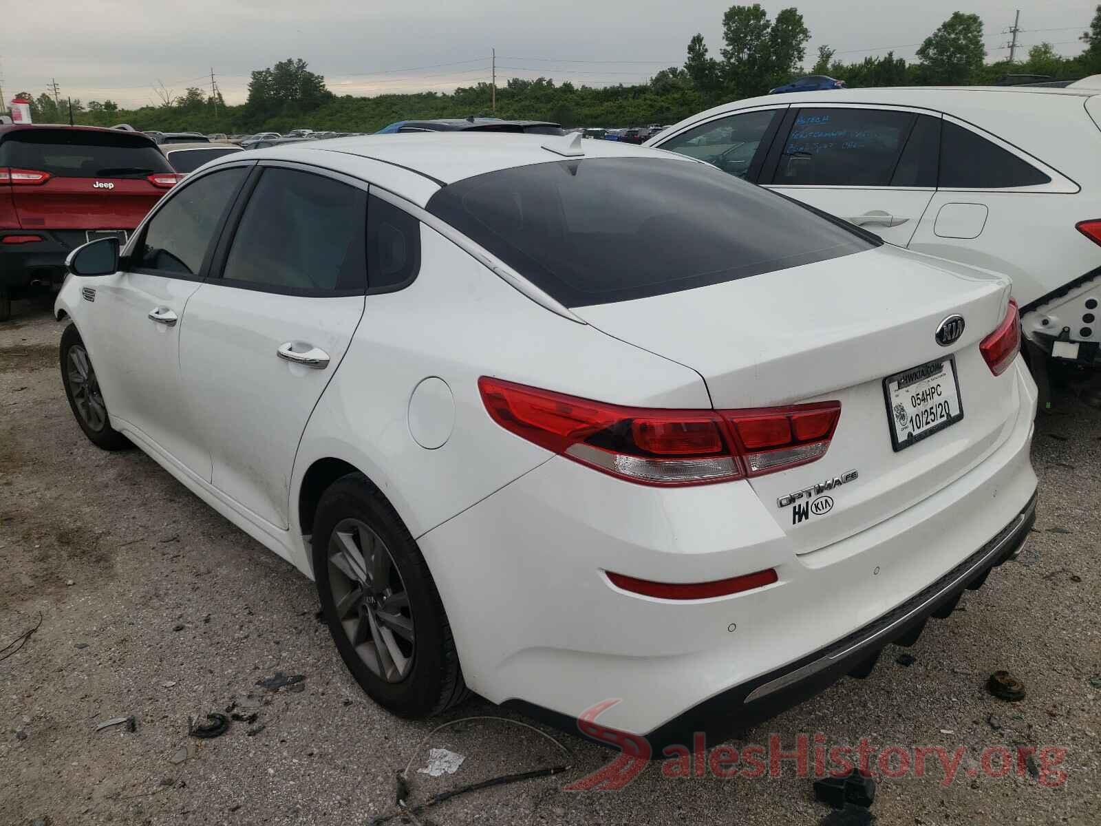 5XXGT4L31LG381296 2020 KIA OPTIMA