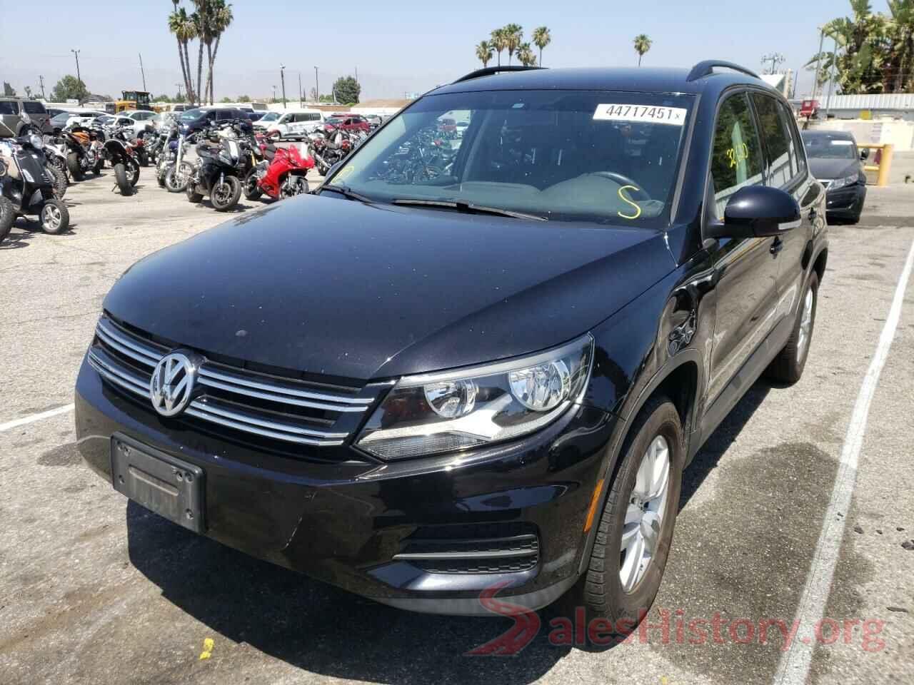 WVGAV7AX9GW610444 2016 VOLKSWAGEN TIGUAN