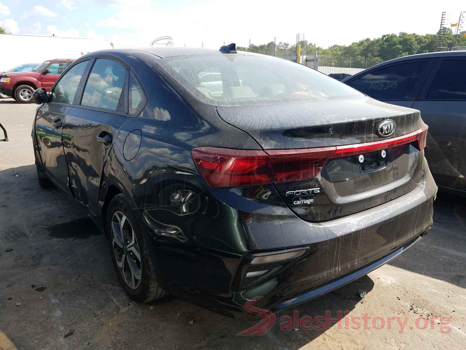 3KPF24AD7LE170056 2020 KIA FORTE