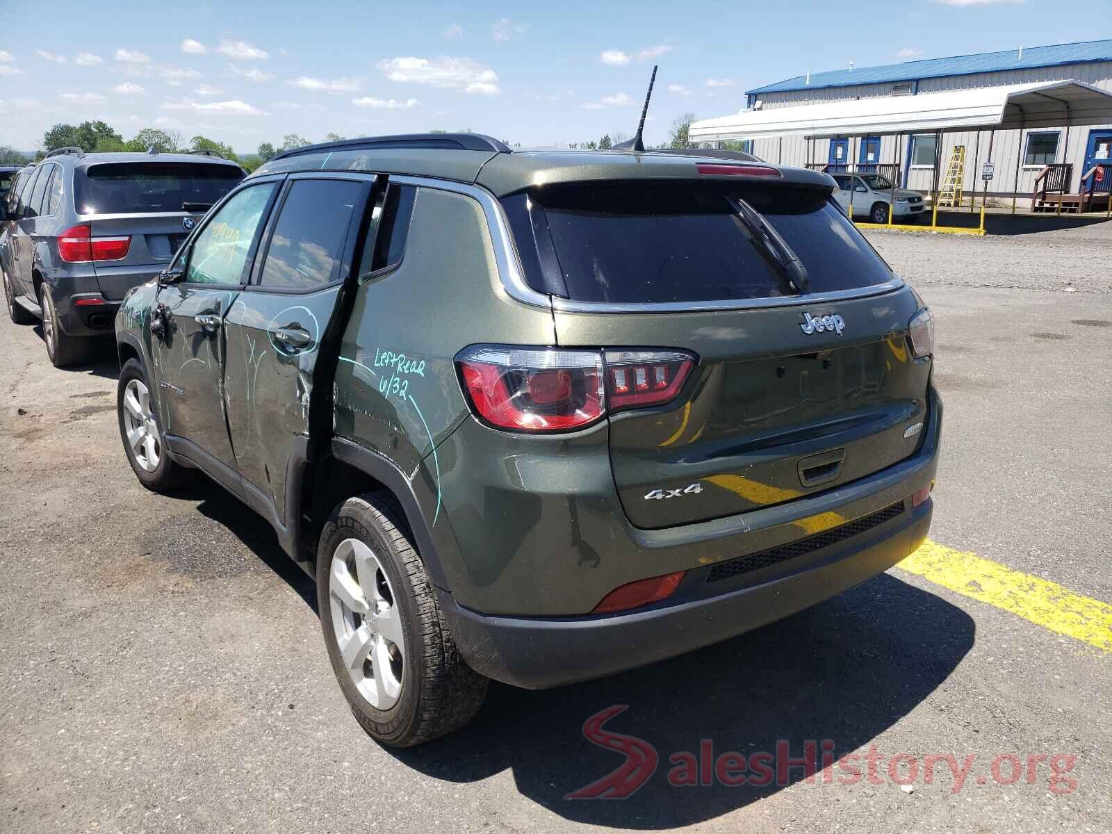 3C4NJDBB2JT232287 2018 JEEP COMPASS