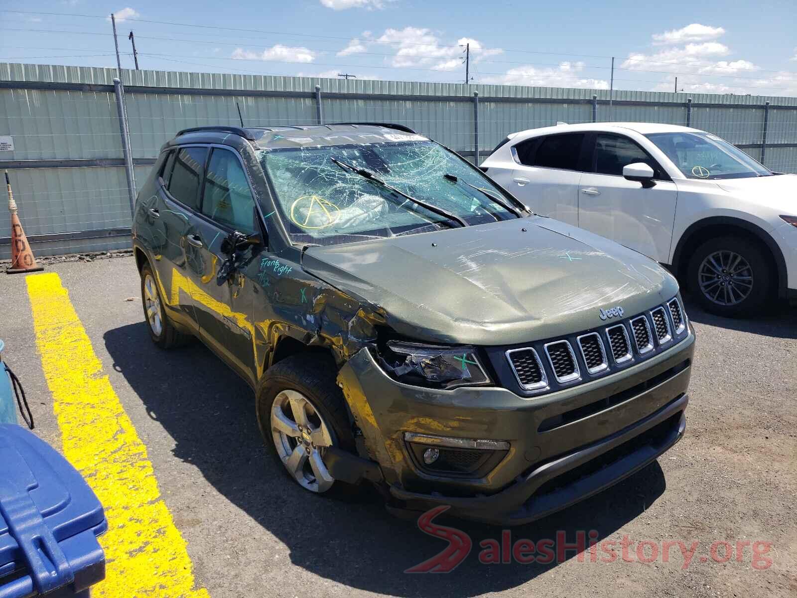 3C4NJDBB2JT232287 2018 JEEP COMPASS