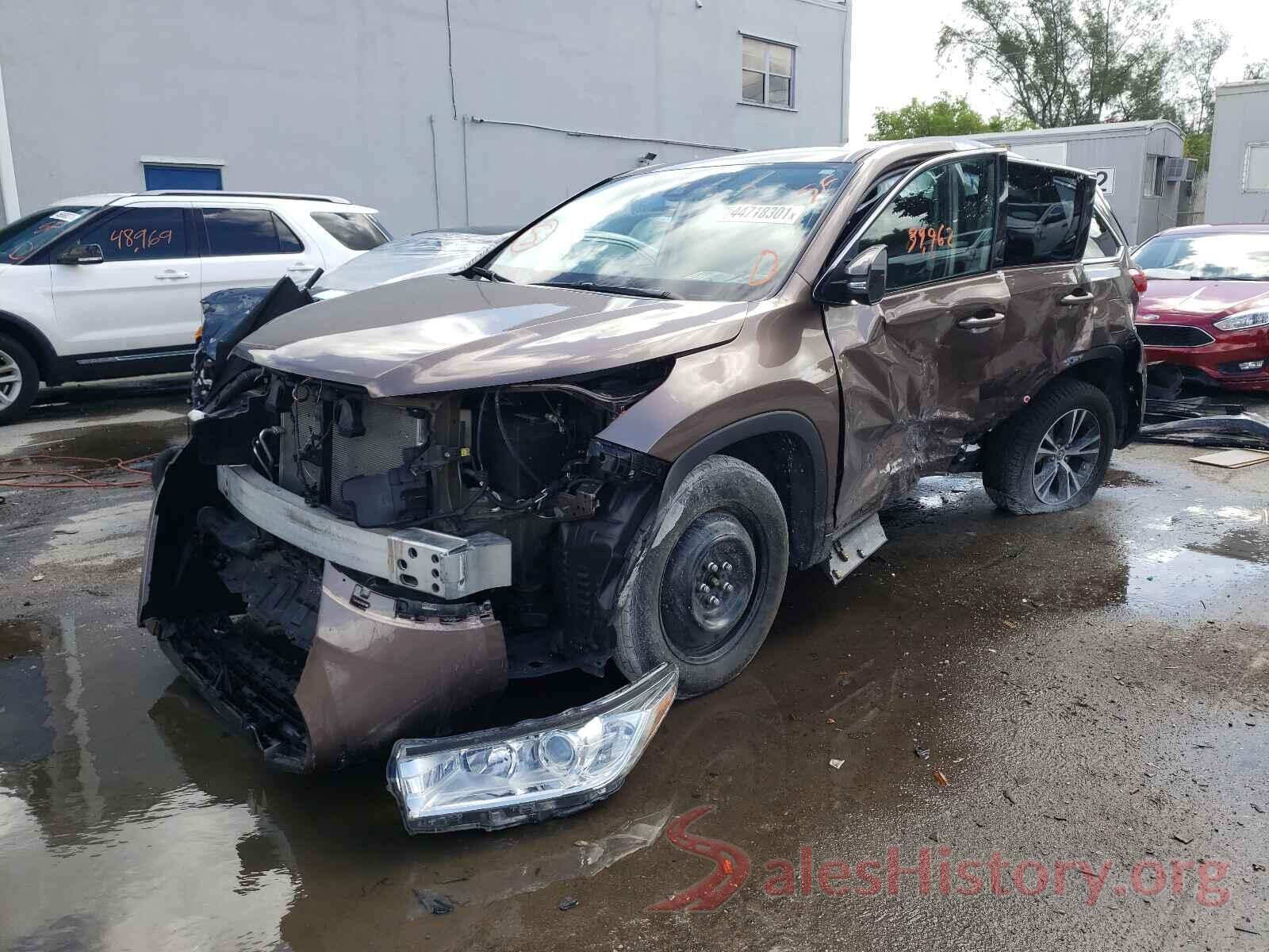 5TDZARFH2JS040665 2018 TOYOTA HIGHLANDER