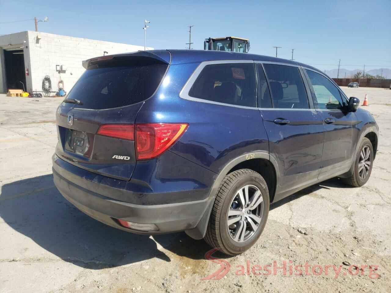 5FNYF6H57GB087587 2016 HONDA PILOT