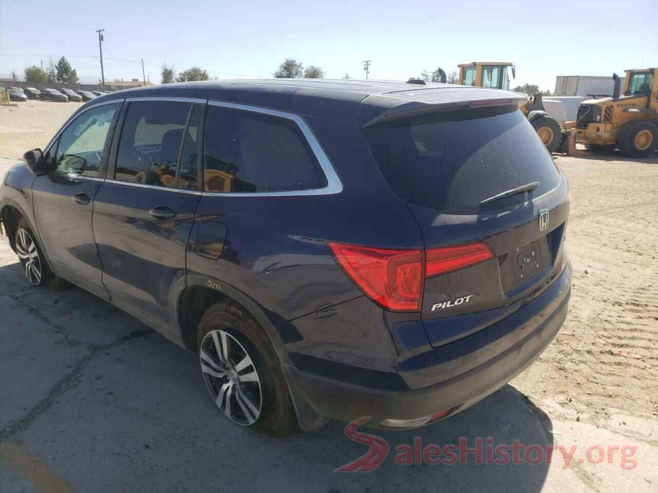 5FNYF6H57GB087587 2016 HONDA PILOT