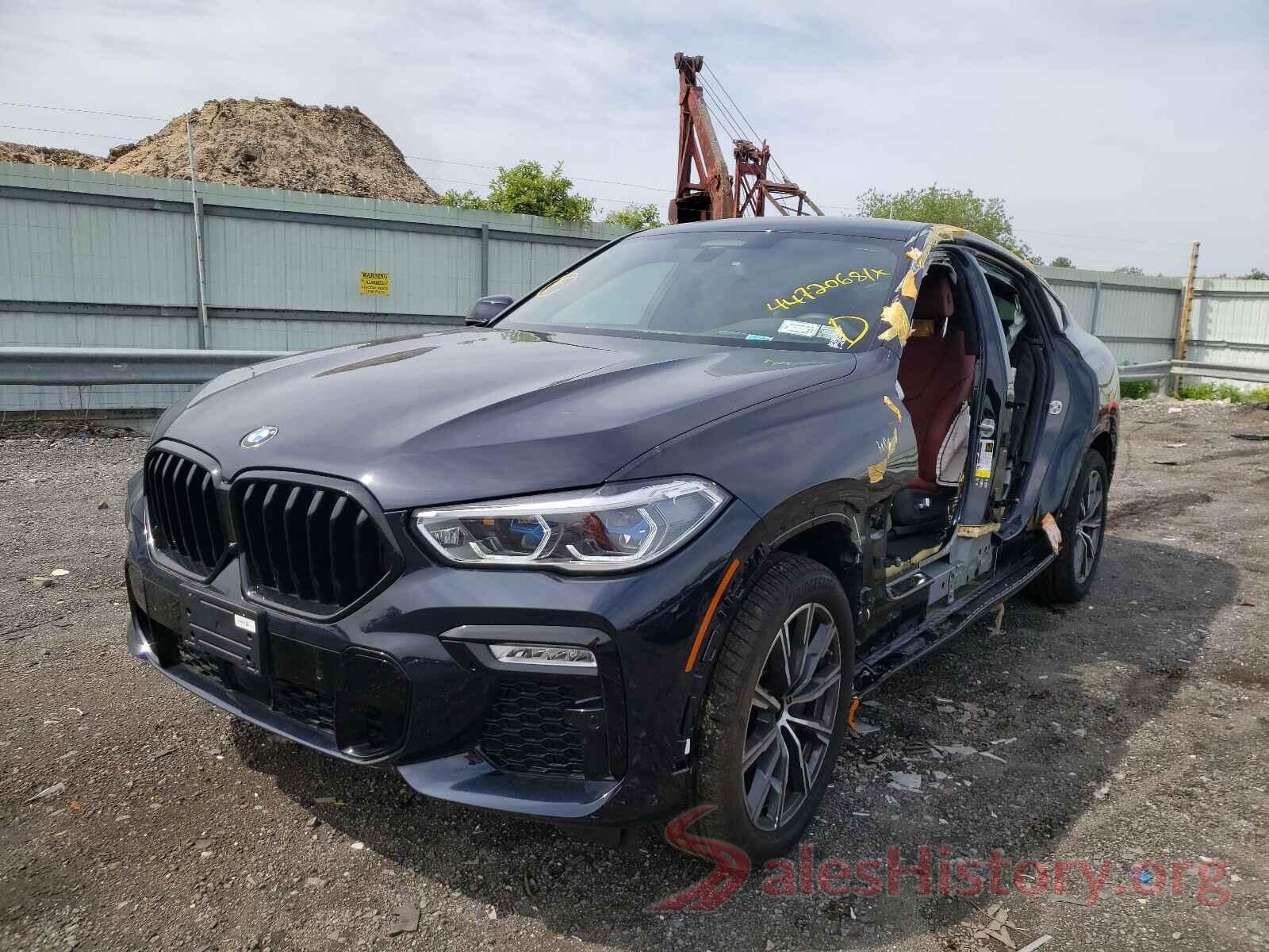 5UXCY6C05M9F89327 2021 BMW X6