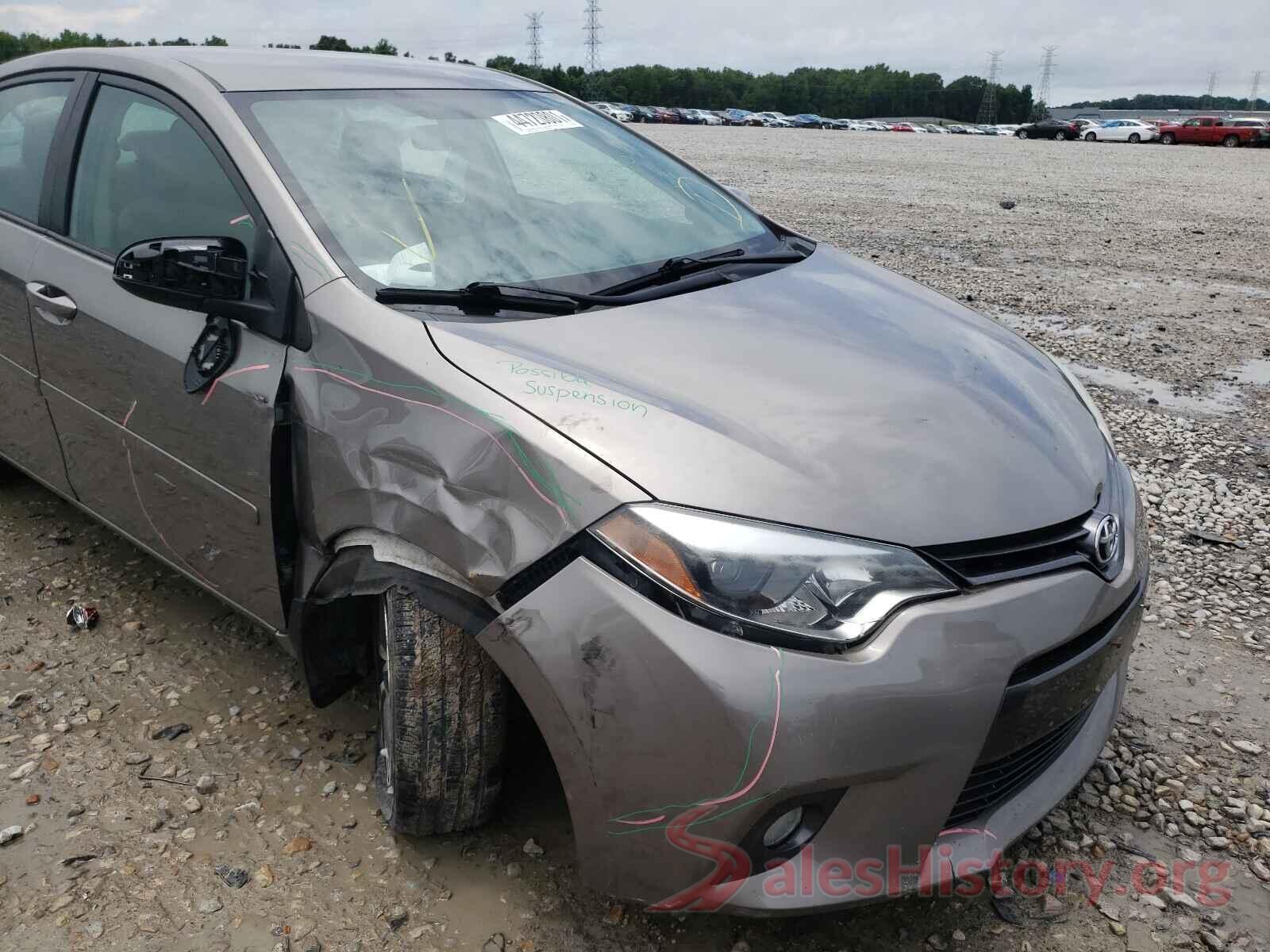 2T1BURHE3GC602019 2016 TOYOTA COROLLA