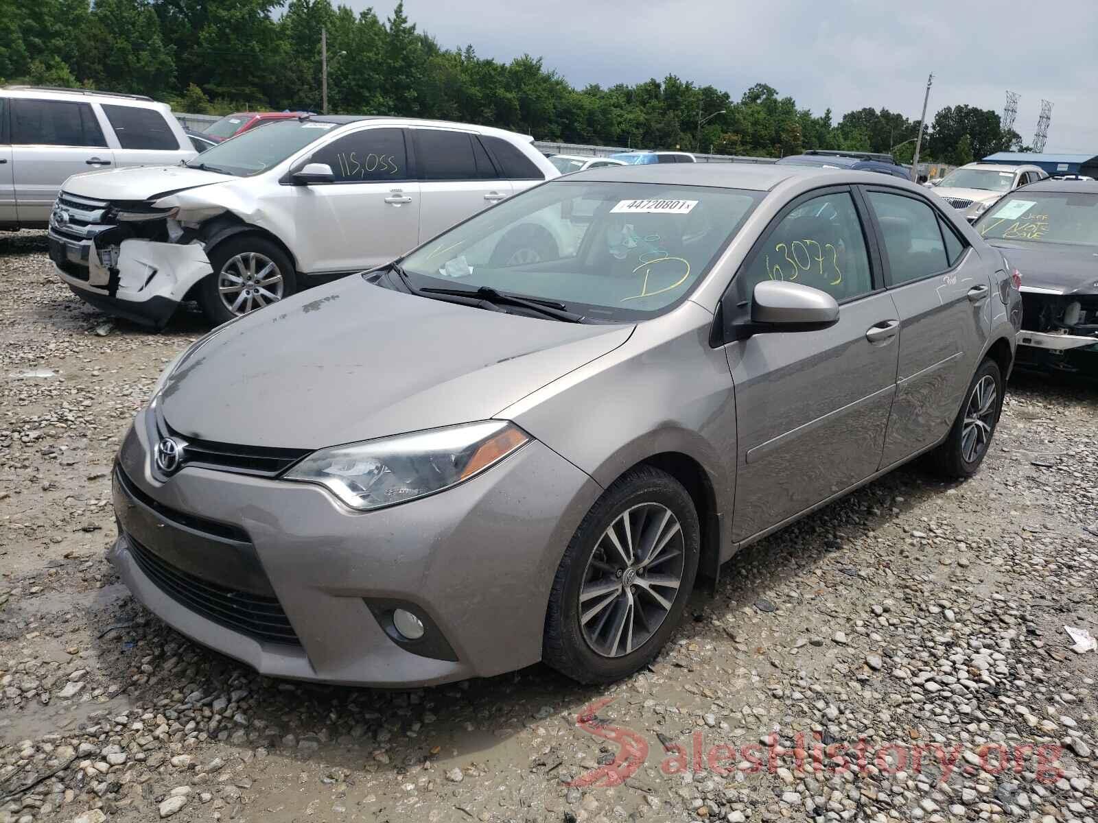 2T1BURHE3GC602019 2016 TOYOTA COROLLA