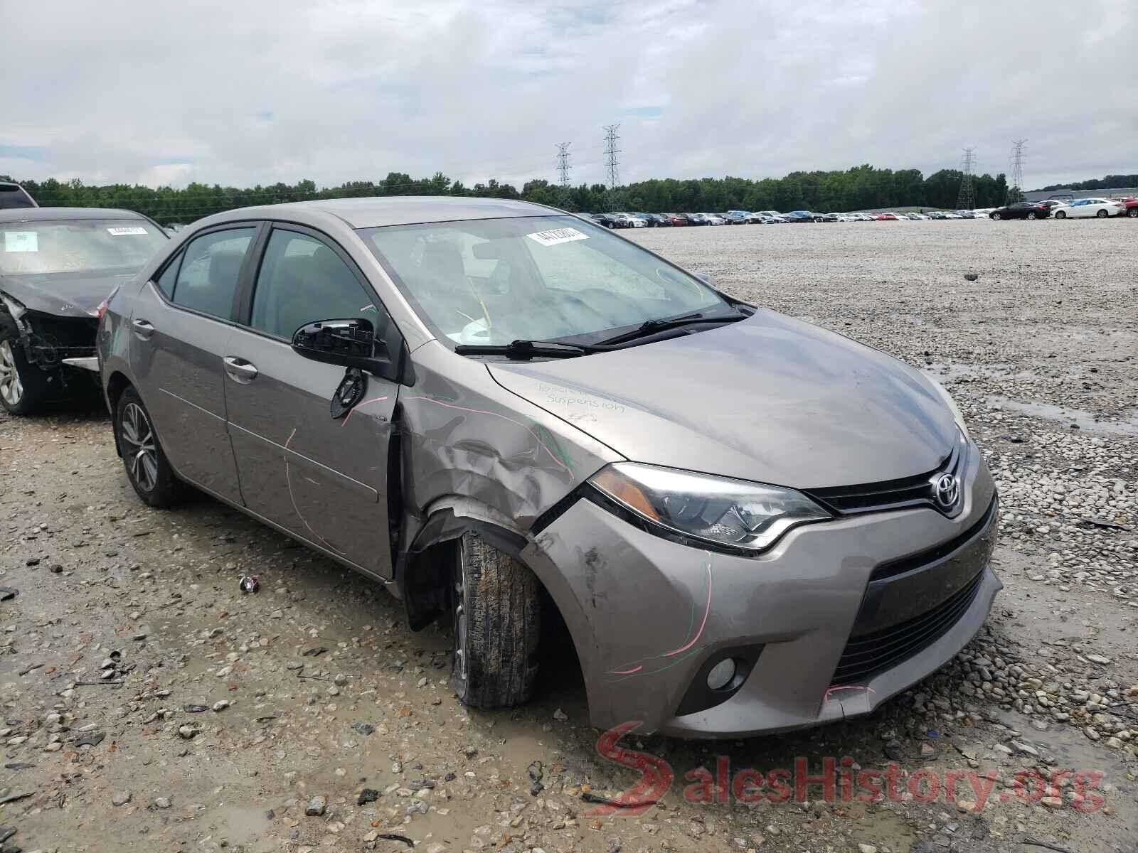 2T1BURHE3GC602019 2016 TOYOTA COROLLA