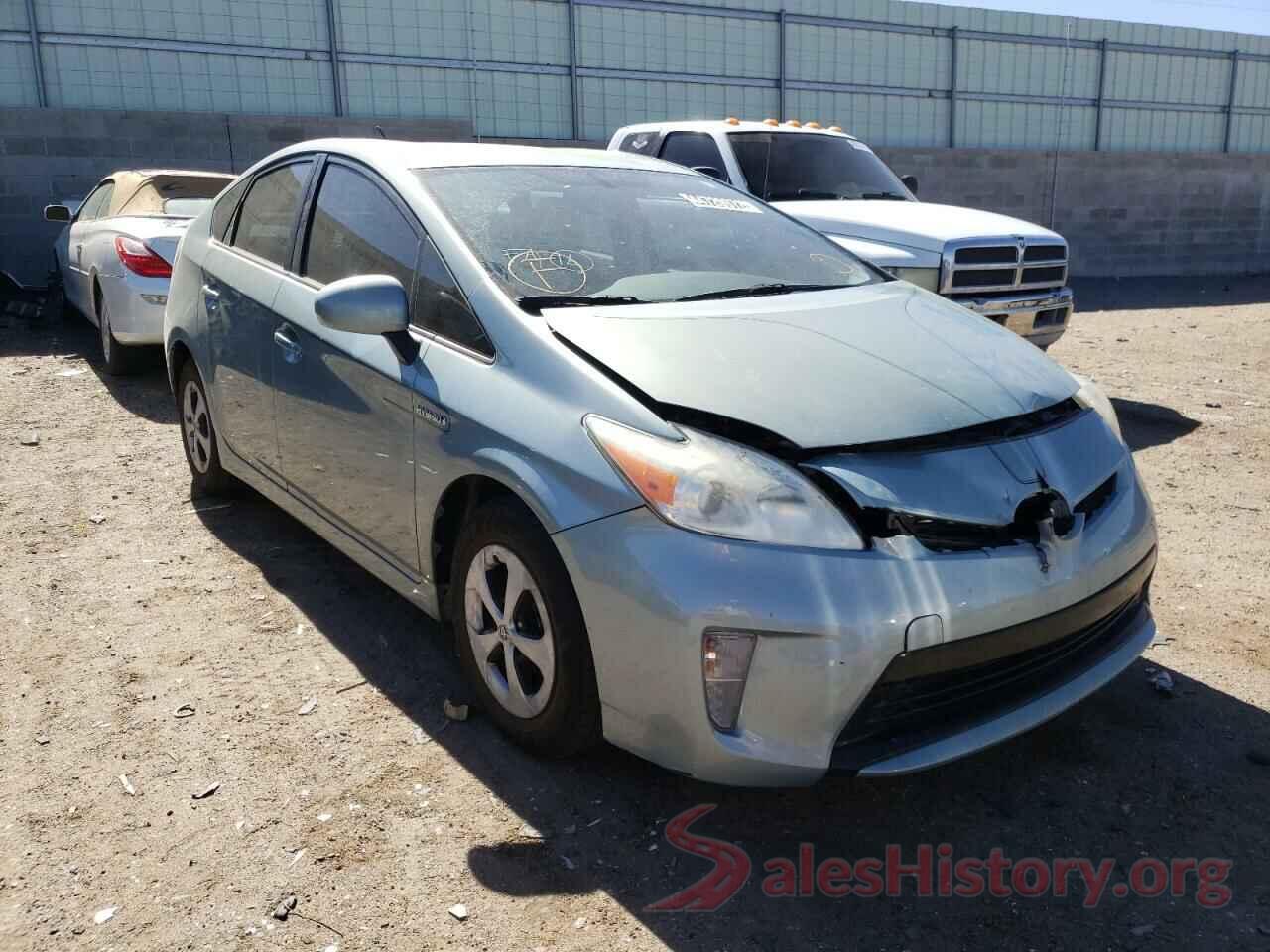 JTDKN3DU5D1675657 2013 TOYOTA PRIUS