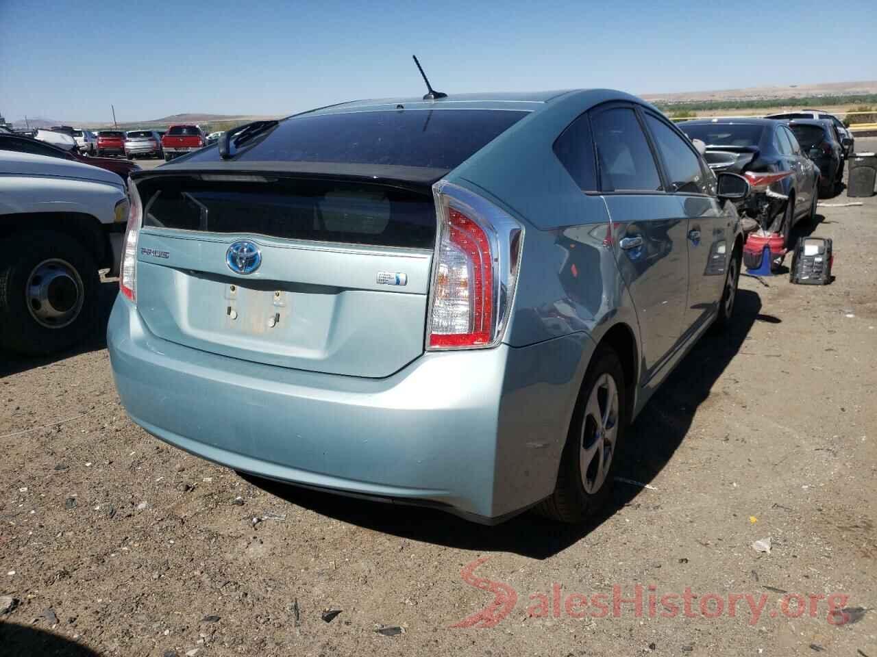 JTDKN3DU5D1675657 2013 TOYOTA PRIUS