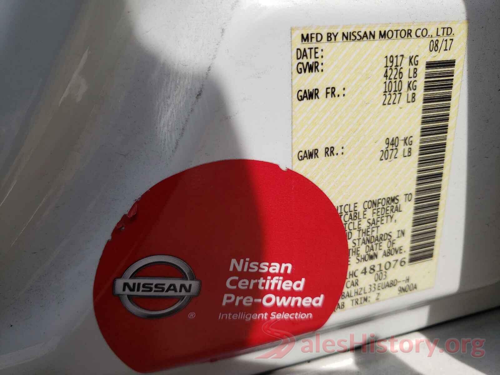 1N4AL3AP1HC481076 2017 NISSAN ALTIMA