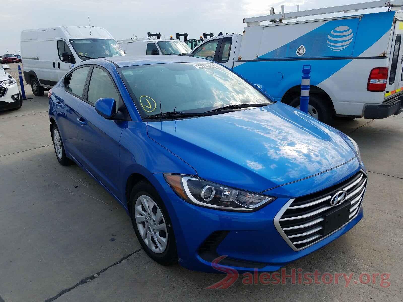 5NPD74LF8HH184591 2017 HYUNDAI ELANTRA