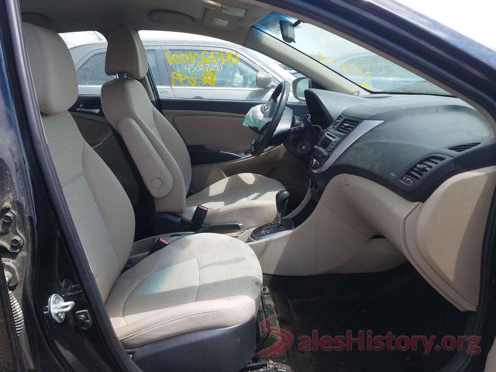 KMHCT4AE9GU127480 2016 HYUNDAI ACCENT