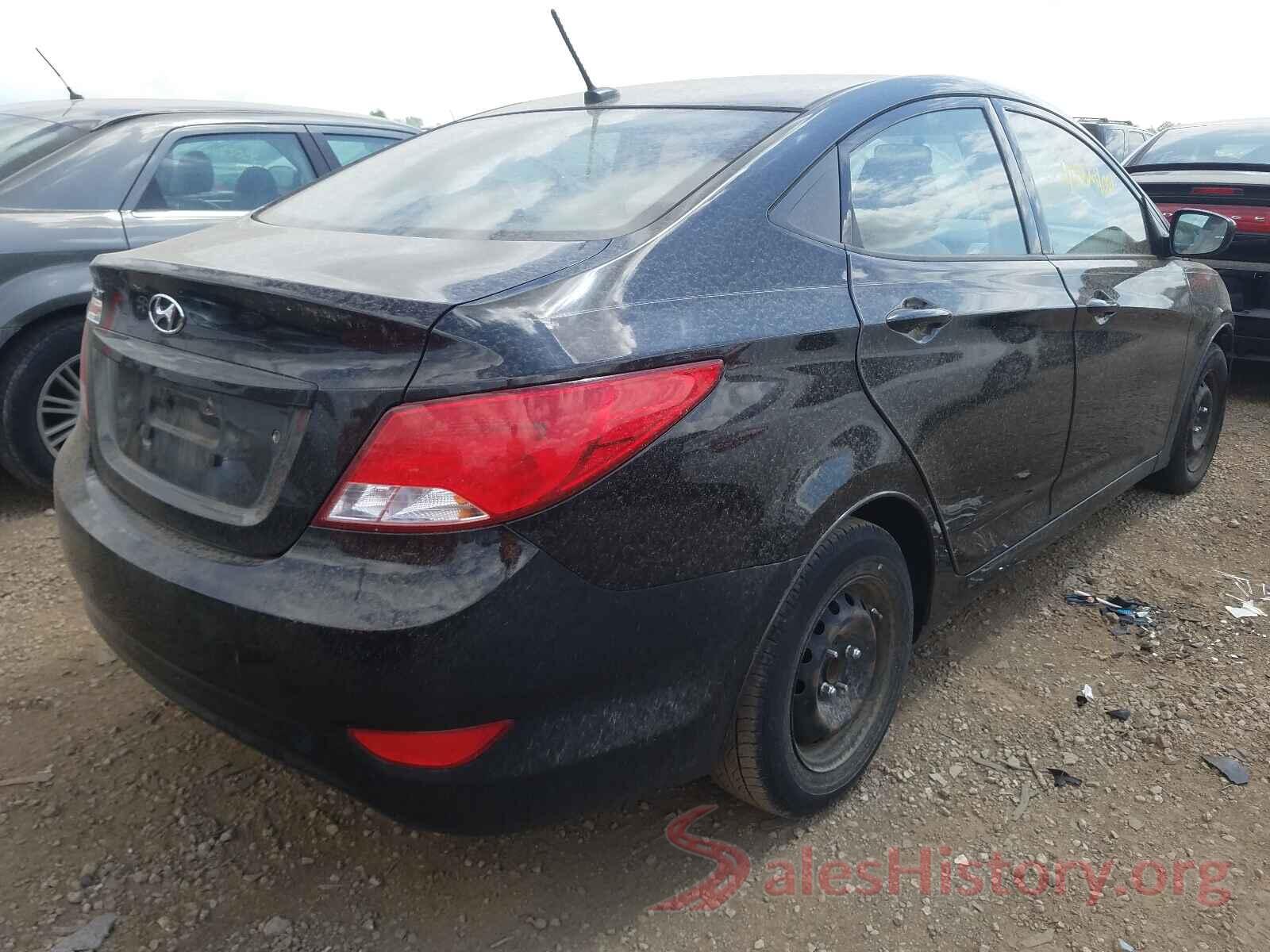 KMHCT4AE9GU127480 2016 HYUNDAI ACCENT