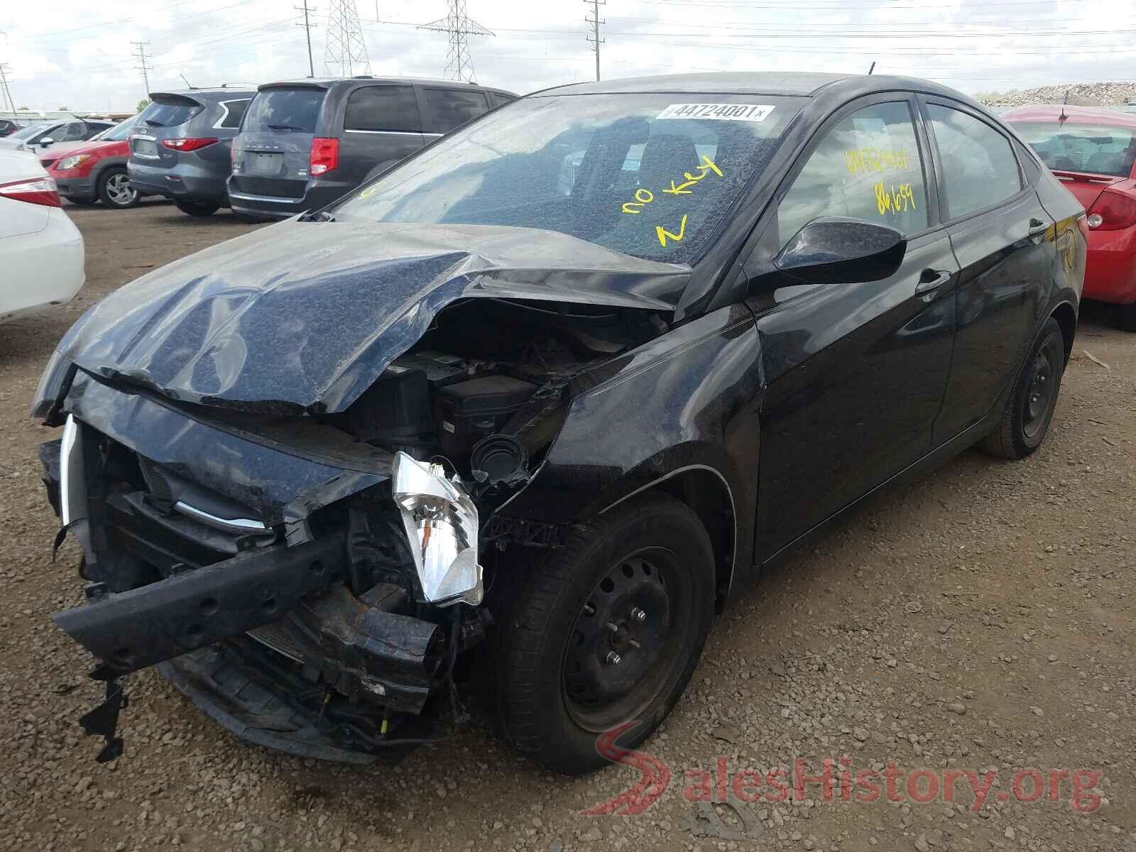 KMHCT4AE9GU127480 2016 HYUNDAI ACCENT