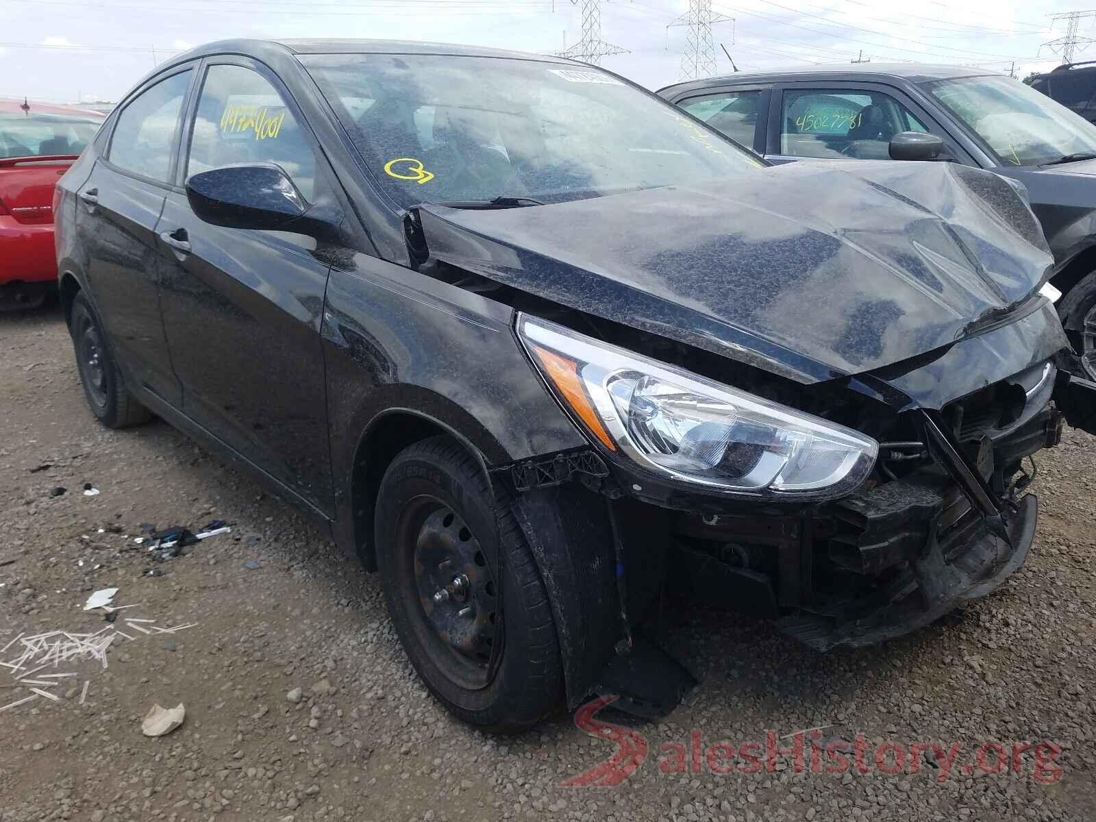 KMHCT4AE9GU127480 2016 HYUNDAI ACCENT