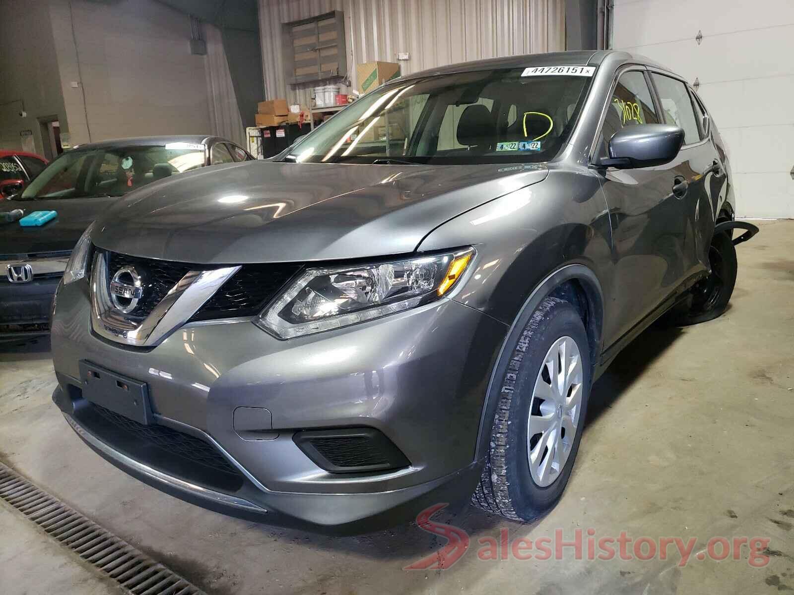 KNMAT2MT7GP664793 2016 NISSAN ROGUE