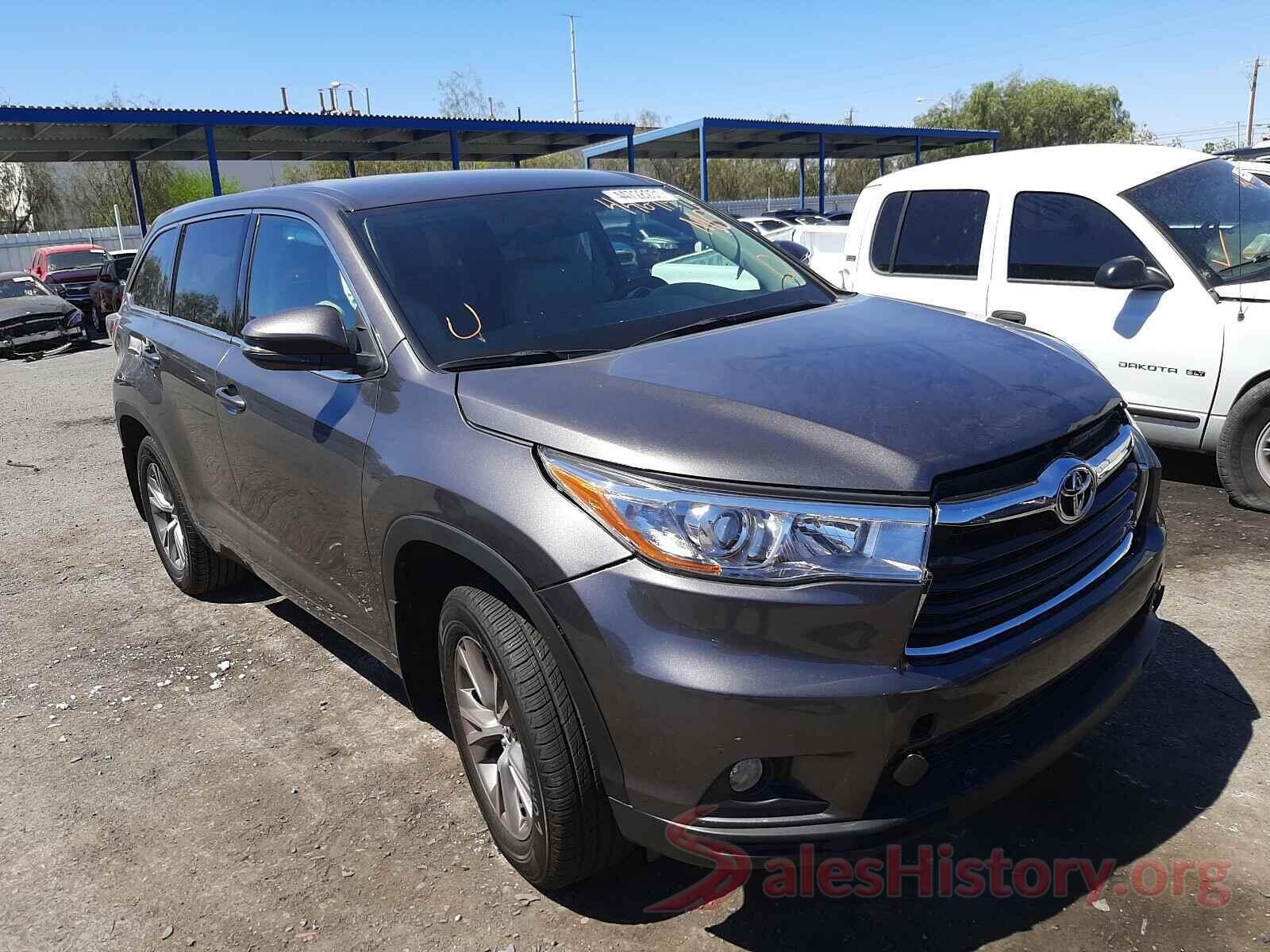 5TDBKRFH9GS235119 2016 TOYOTA HIGHLANDER