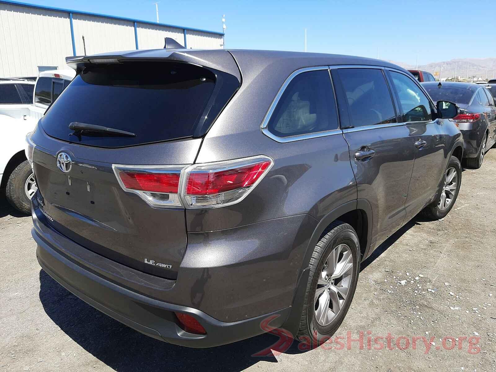 5TDBKRFH9GS235119 2016 TOYOTA HIGHLANDER