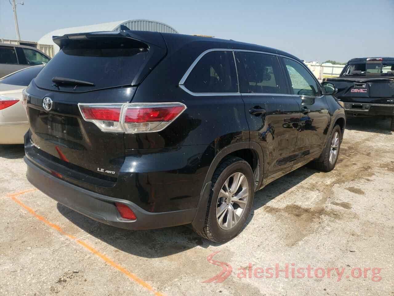 5TDBKRFH6FS135834 2015 TOYOTA HIGHLANDER