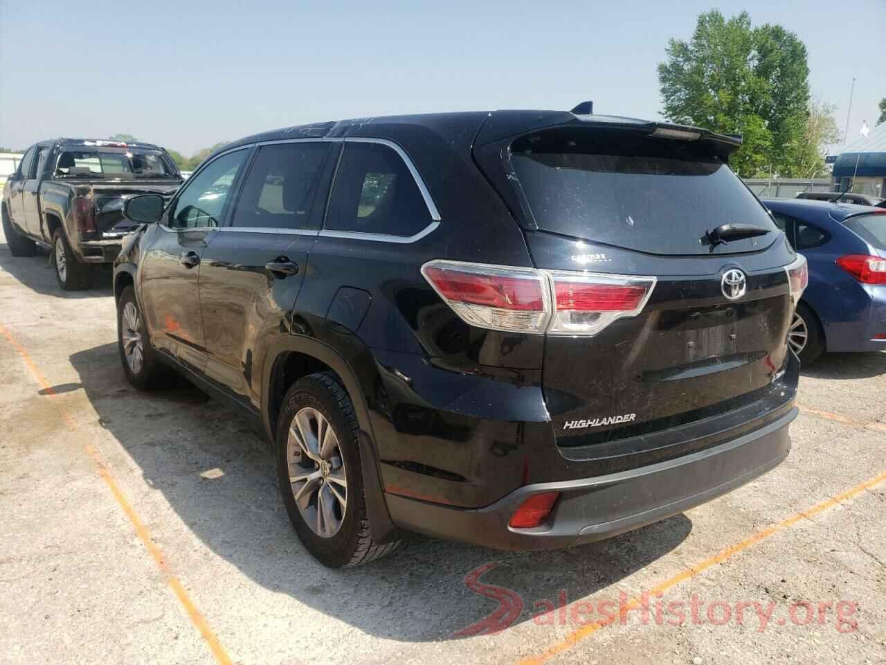 5TDBKRFH6FS135834 2015 TOYOTA HIGHLANDER