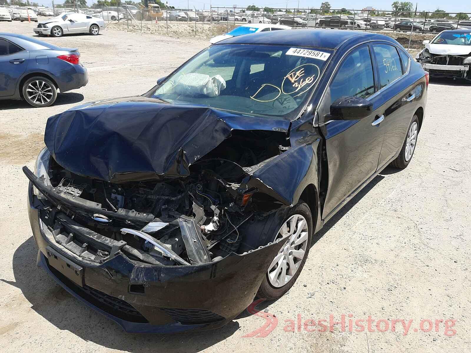 3N1AB7AP5HL693510 2017 NISSAN SENTRA