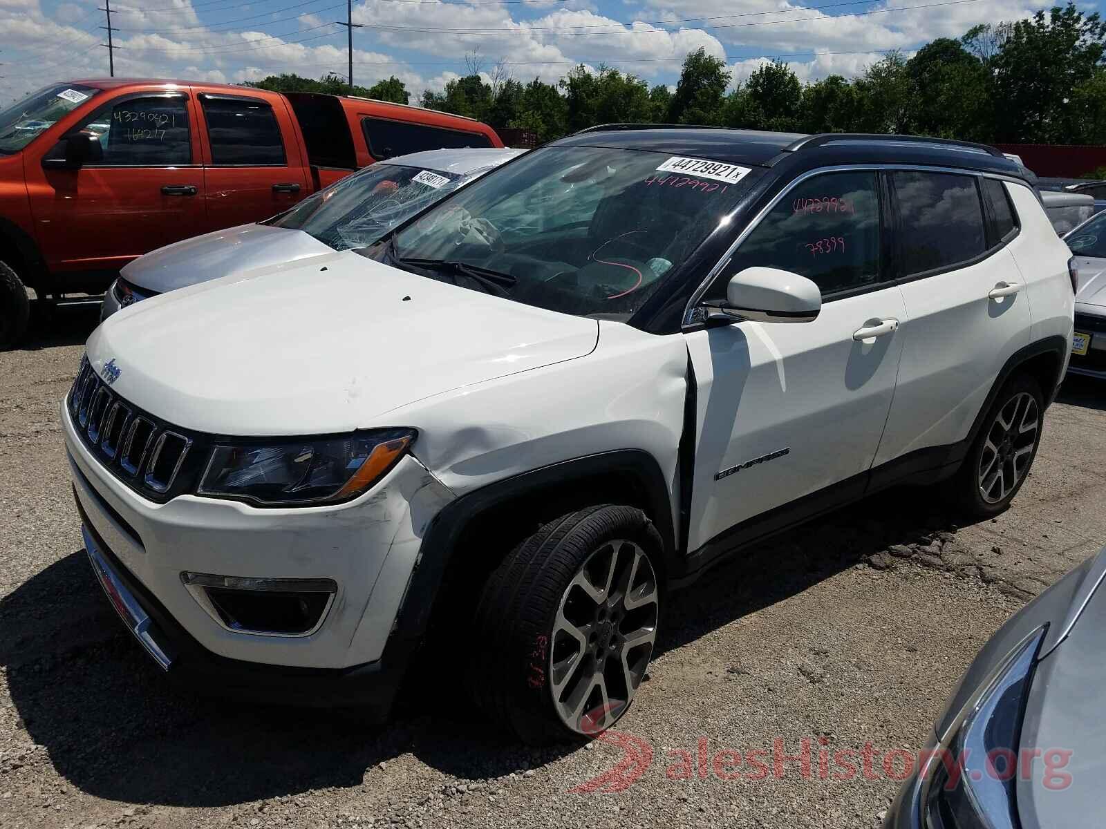 3C4NJDCB2HT631449 2017 JEEP COMPASS