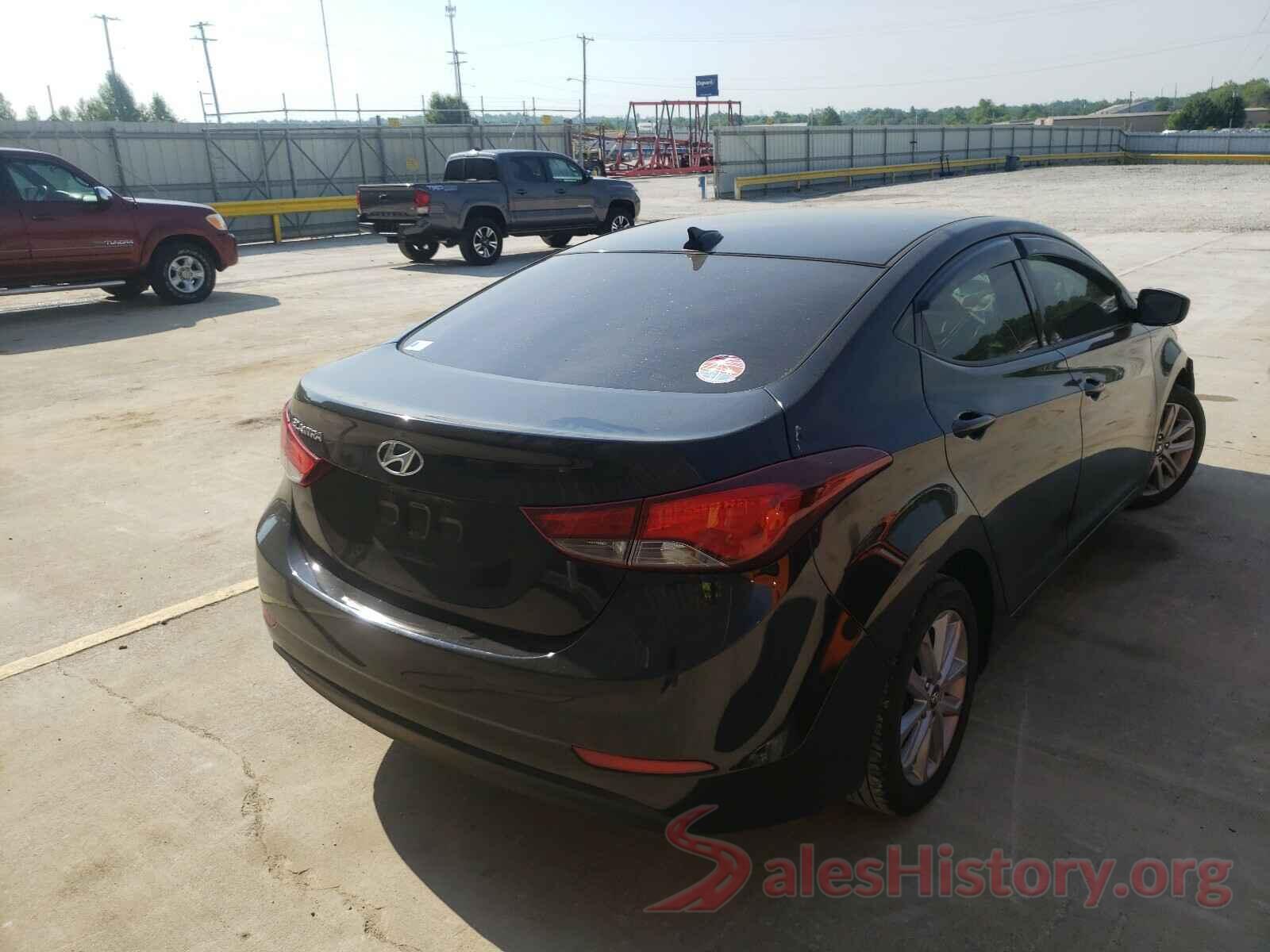 5NPDH4AEXGH692549 2016 HYUNDAI ELANTRA