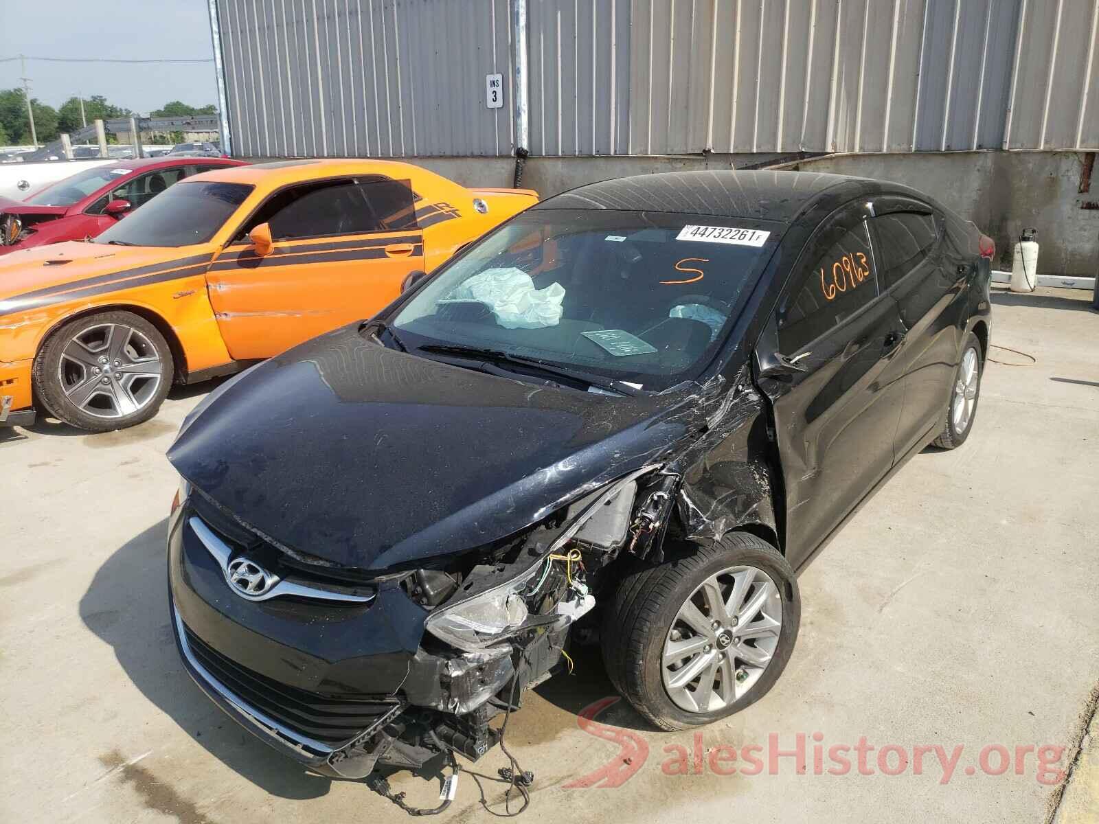 5NPDH4AEXGH692549 2016 HYUNDAI ELANTRA