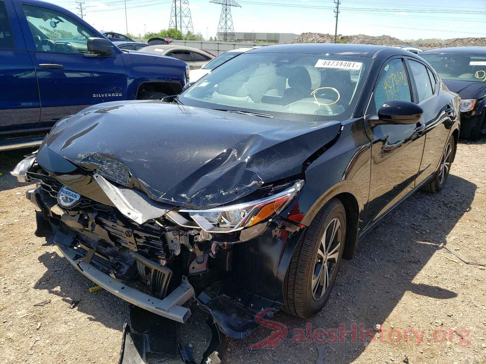 3N1AB8CV8MY219887 2021 NISSAN SENTRA