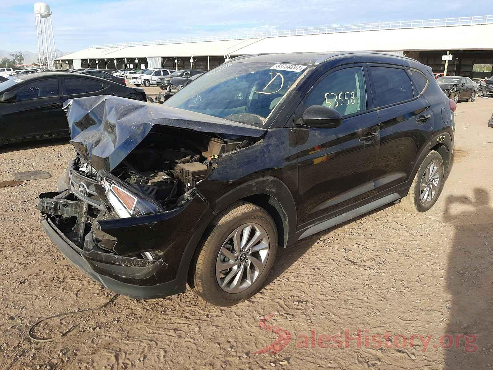 KM8J33A4XJU715890 2018 HYUNDAI TUCSON