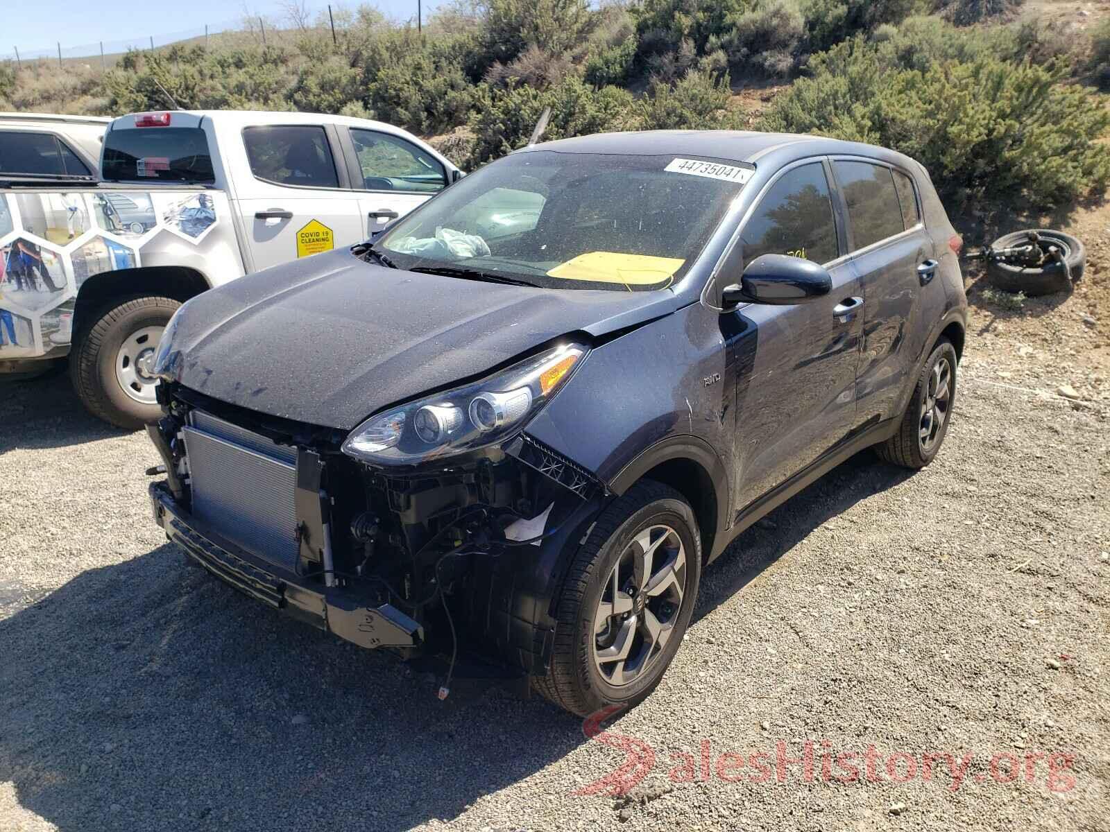 KNDPMCAC3M7940142 2021 KIA SPORTAGE