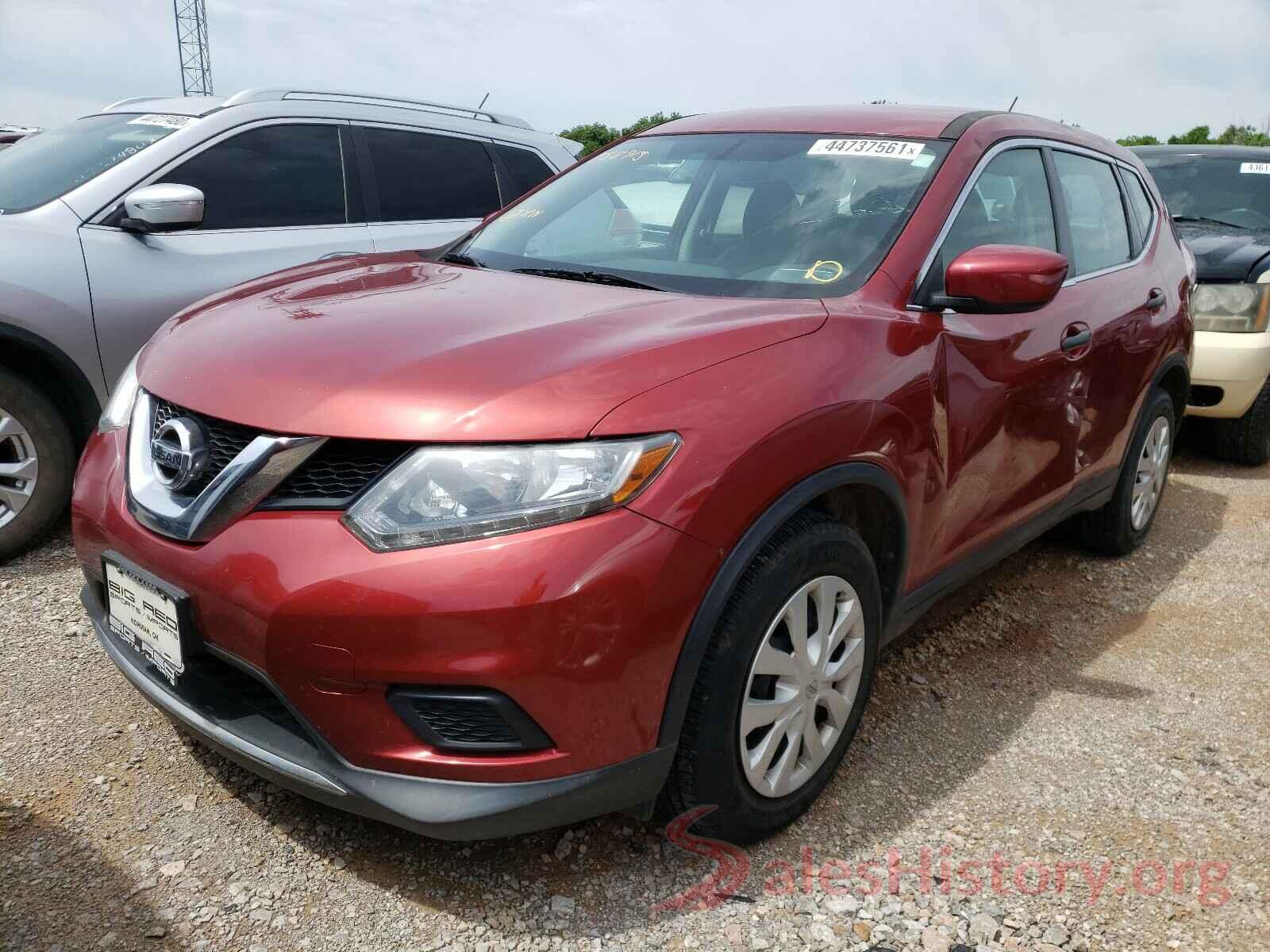 5N1AT2MT4GC758715 2016 NISSAN ROGUE