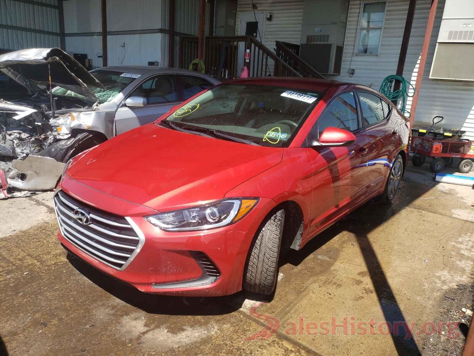 5NPD84LF7HH120989 2017 HYUNDAI ELANTRA