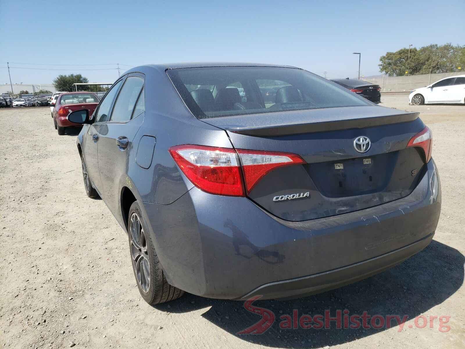 5YFBURHEXGP442141 2016 TOYOTA COROLLA