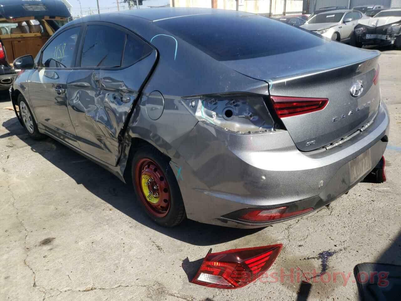 KMHD74LF9KU808536 2019 HYUNDAI ELANTRA