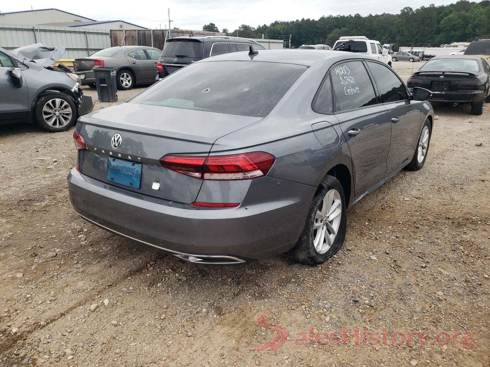 1VWAA7A31LC002620 2020 VOLKSWAGEN PASSAT