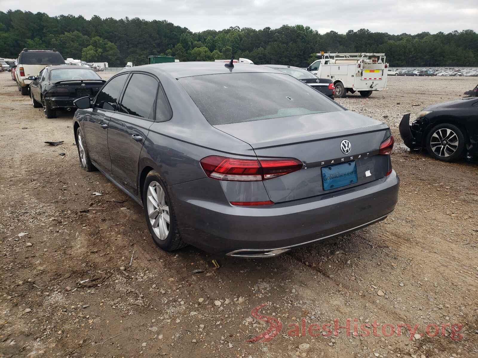 1VWAA7A31LC002620 2020 VOLKSWAGEN PASSAT