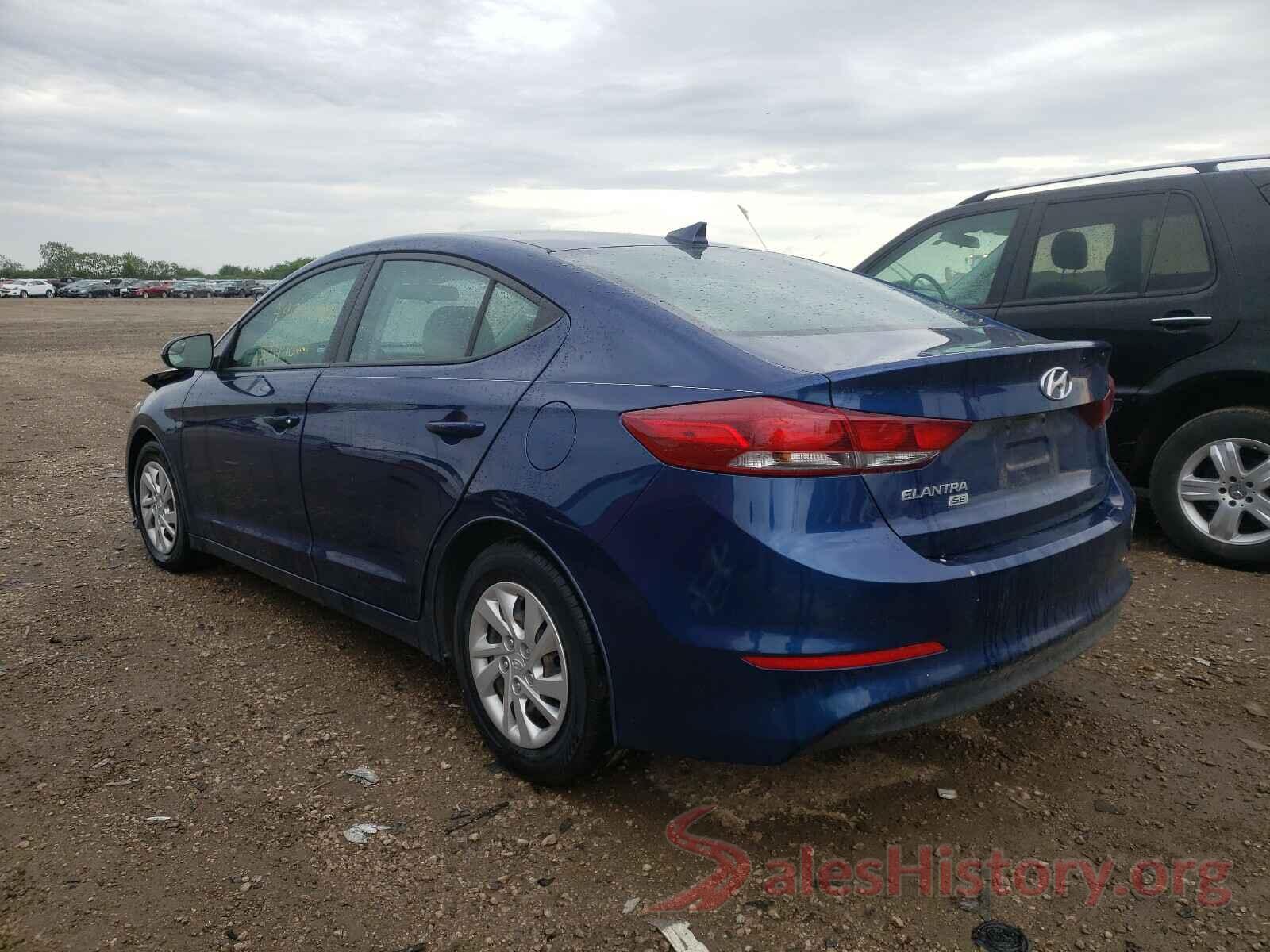 5NPD74LF2HH154583 2017 HYUNDAI ELANTRA