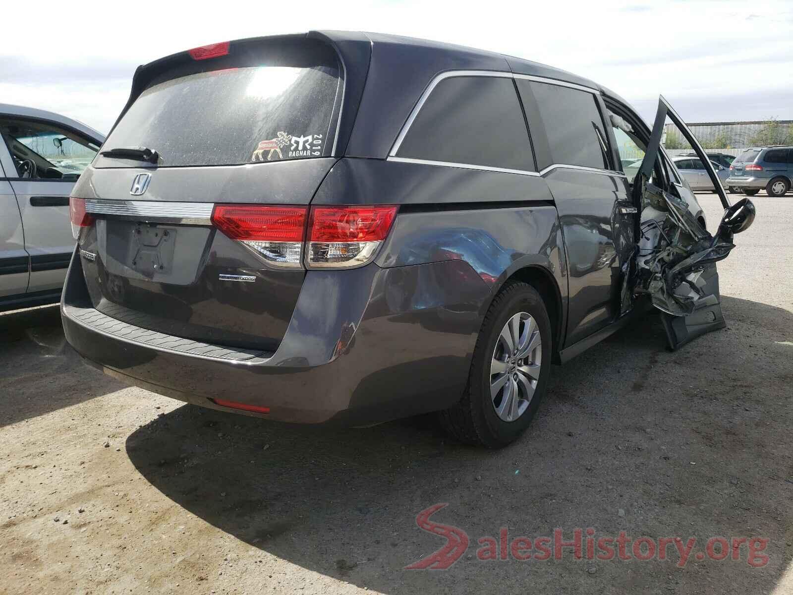 5FNRL5H34GB129347 2016 HONDA ODYSSEY