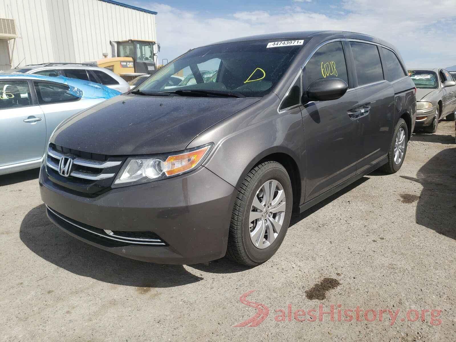 5FNRL5H34GB129347 2016 HONDA ODYSSEY