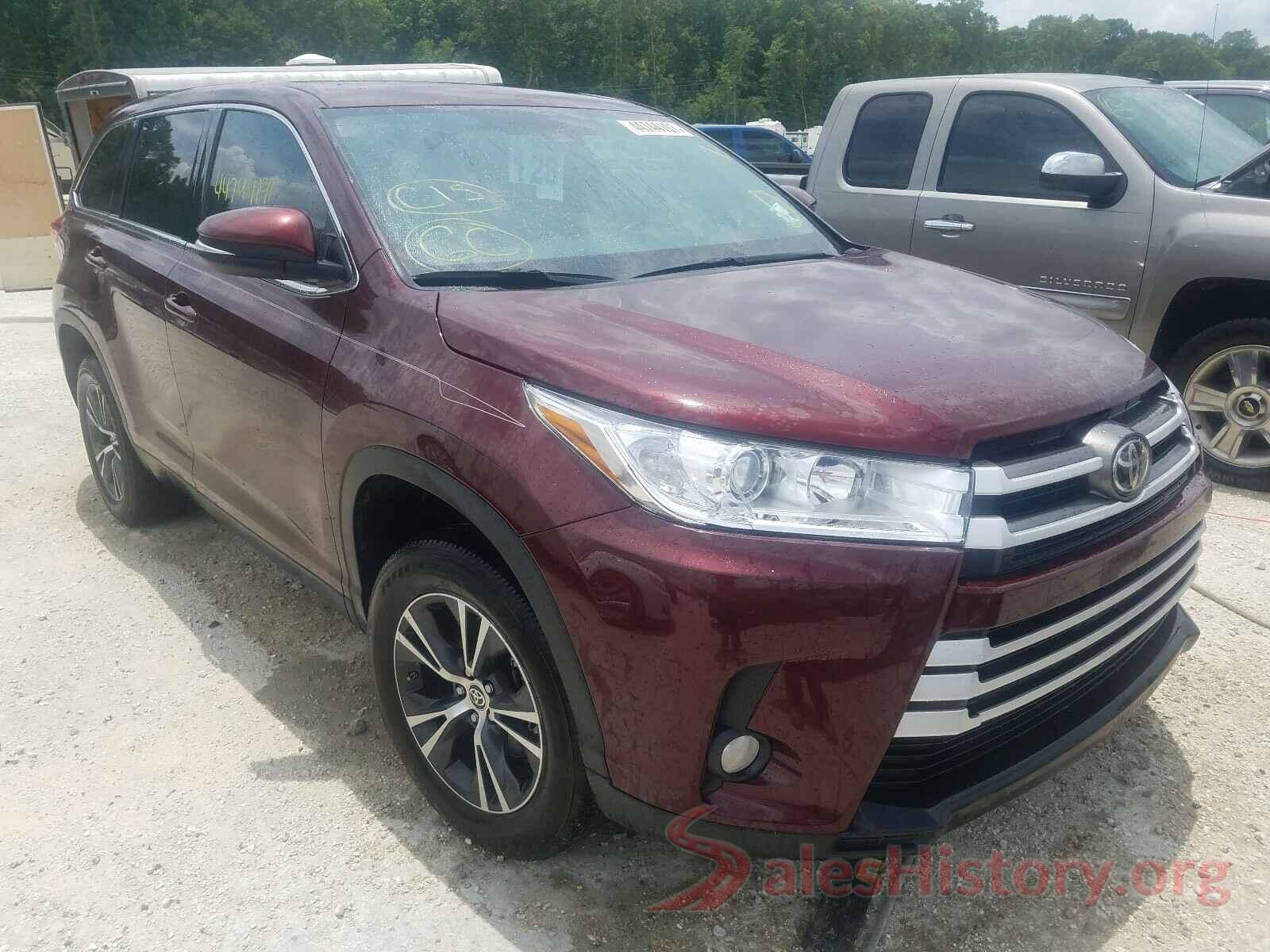 5TDZZRFH4KS366316 2019 TOYOTA HIGHLANDER