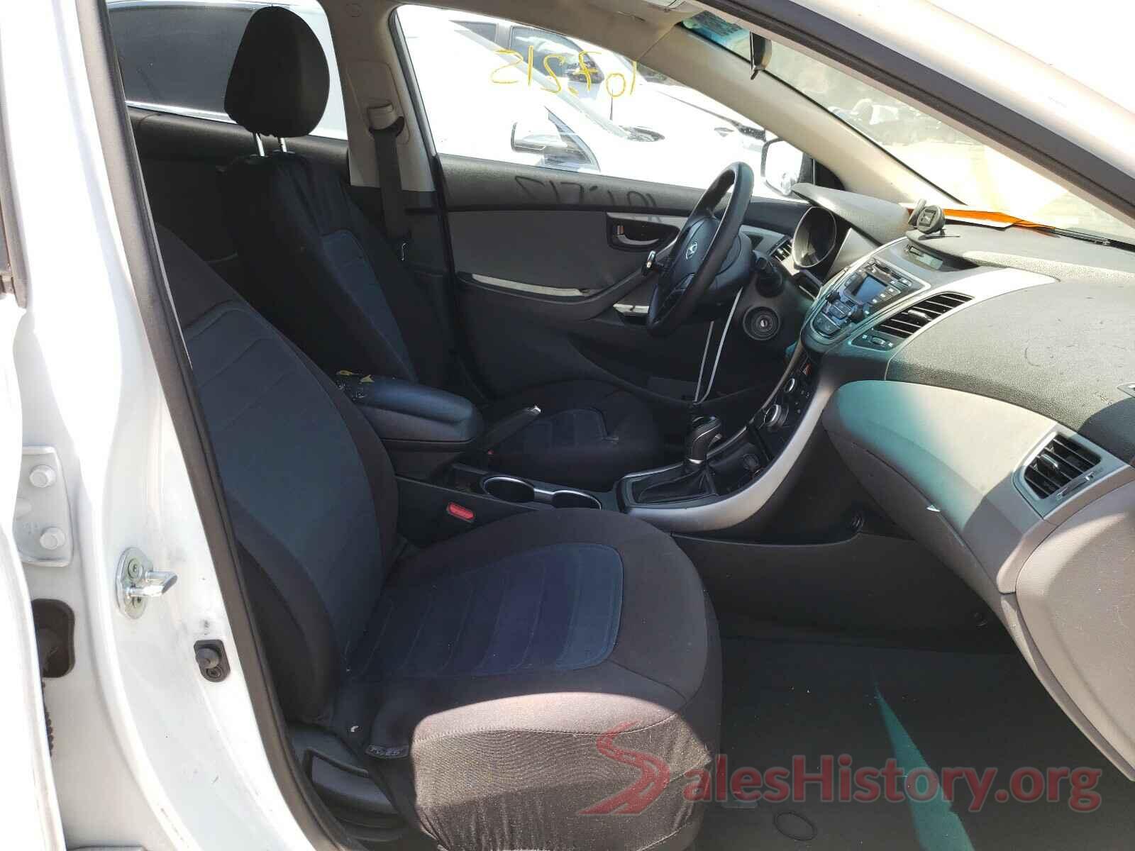 5NPDH4AE3GH709904 2016 HYUNDAI ELANTRA